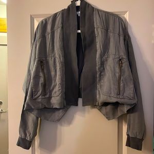 Young, Fabulous & Broke Cropped Jacket Size Small